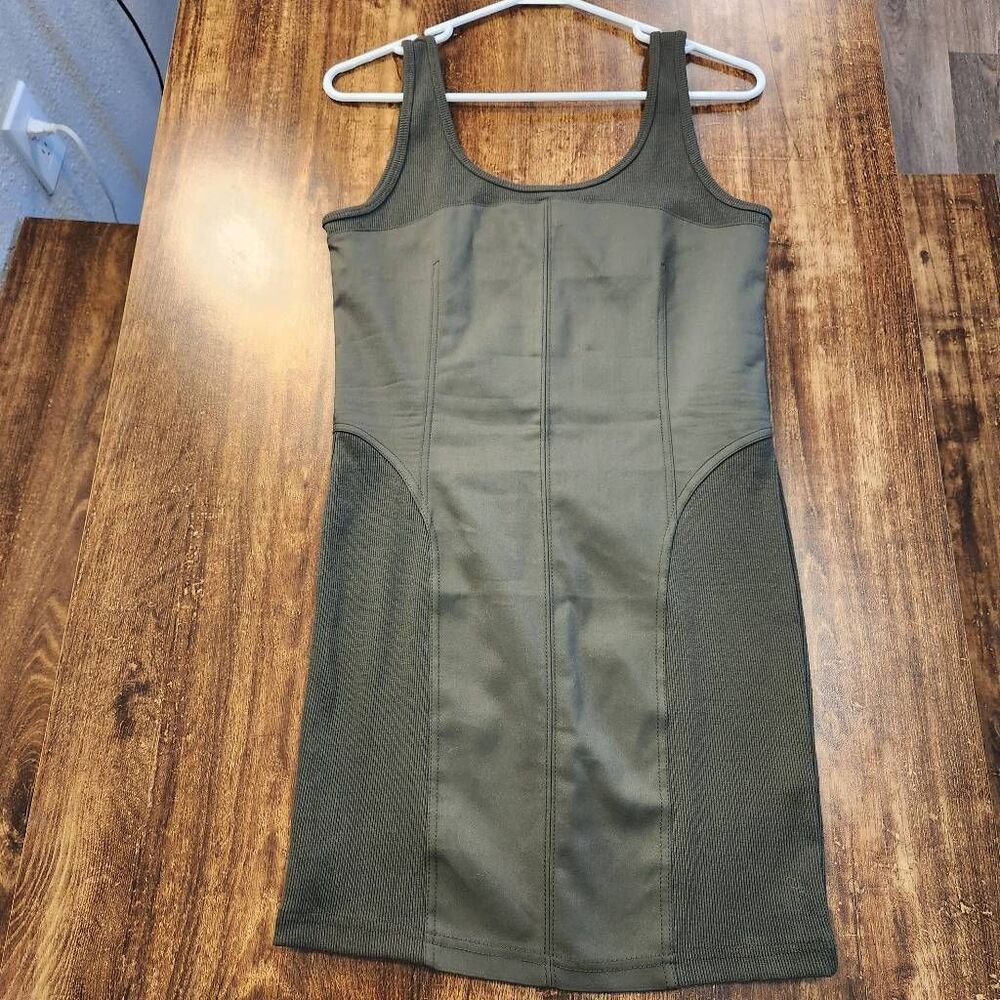 Forever 21 green mini dress